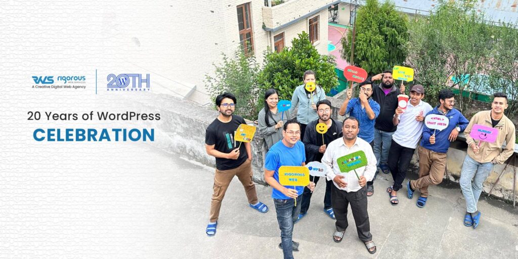 RWS family taking photos with smiling faces in WP20